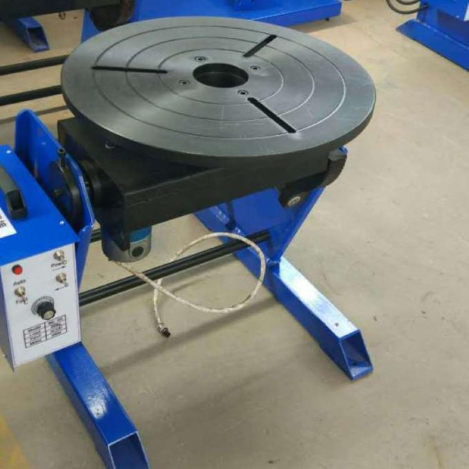 Presisi Tinggi Welding Robot Positioner Turntable Locator Machine Ukuran 500mm 3