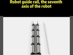 Berjalan ke rel panduan robot: peningkatan ganda efisiensi produksi dan kualitas