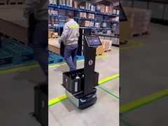 Mobil AMR cerdas: mencapai penanganan bahan yang efisien dan otonom