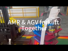 Kendaraan pengemudi tanpa pengemudi bersertifikat CE yang dilengkapi dengan perlindungan keamanan optoelektronik