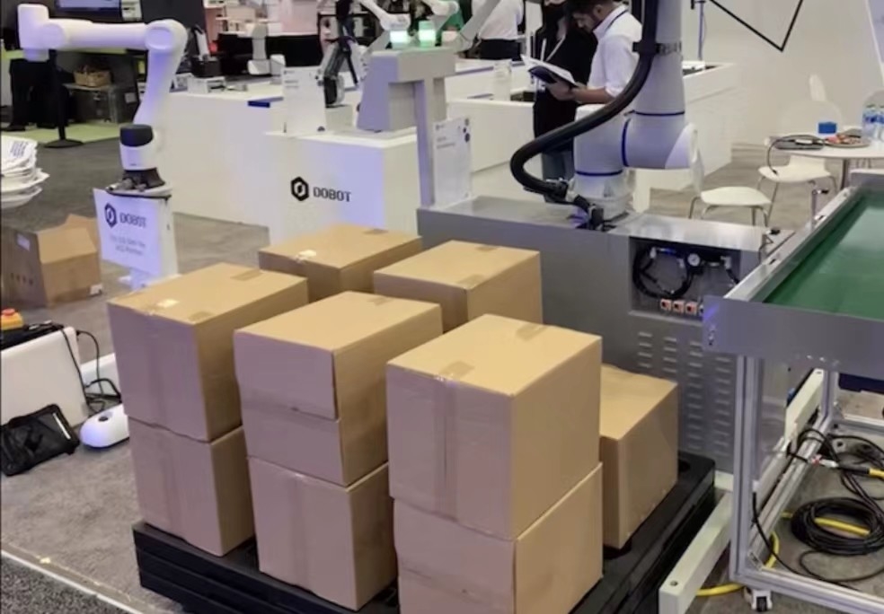 Fanuc Robot Arm Diy 10kg Cooperative Robotic Stacking System Untuk Bengkel Makanan