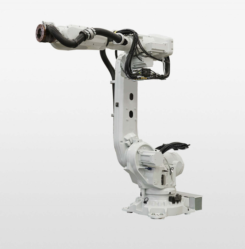 ABB IRB 6700 Muatan Lengan Robot Kecil 300kg Menggenggam Benda Berat Rentang 2,7m