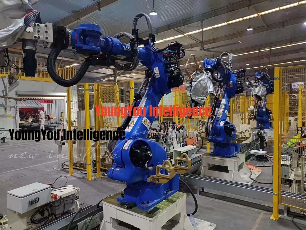 Sistem Pemosisian Robot Abb Meningkatkan Ketinggian Lebih Baik Beradaptasi Dengan Basis Robot Lini Produksi