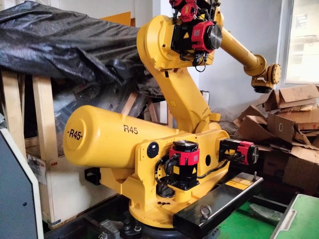 Fanuc 6 Axis Industrial Fanuc Robotic Arm Pemrograman Susun Rentang Super Panjang 2655mm 165kg