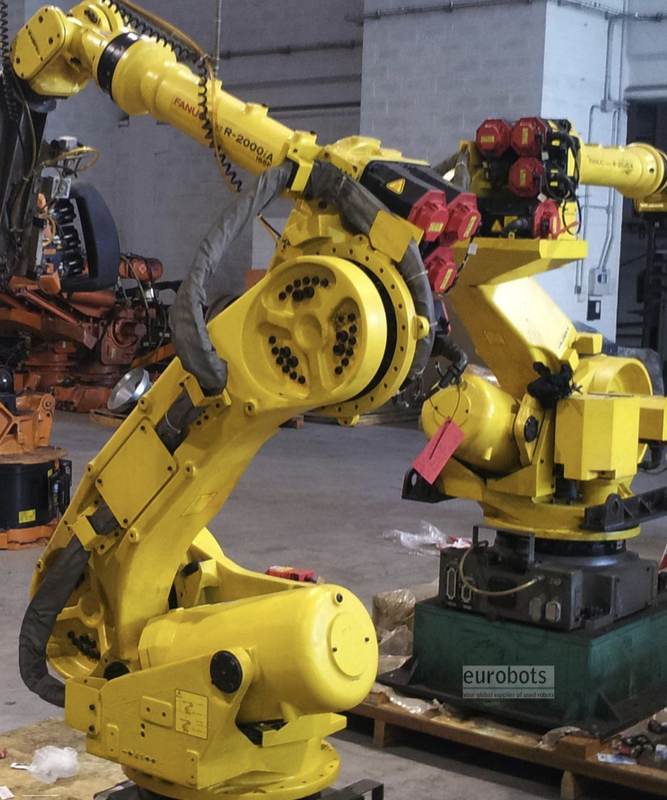 Fanuc 165F Grad Robot Arm Industrial Dengan Rentang Lengan Super Panjang Muatan 2655mm 165kg
