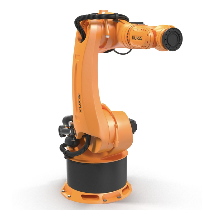 KUKA FORTEC Kr360 6 Axis Arm Robot Industri Dapat Ditumpuk Di Pabrik Grad Robot