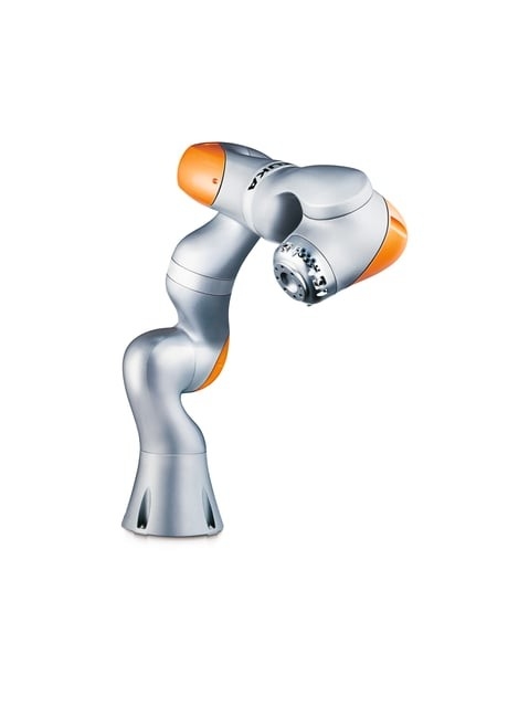 Diy Kuka Small Robot Arm Factory 7kg LBR Iiwa 7 R800 Dalam Menerapkan Pengeleman Pengecatan