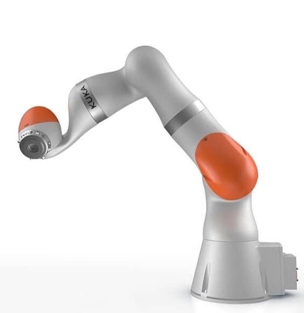 Diy Kuka Small Robot Arm Factory 7kg LBR Iiwa 7 R800 Dalam Menerapkan Pengeleman Pengecatan
