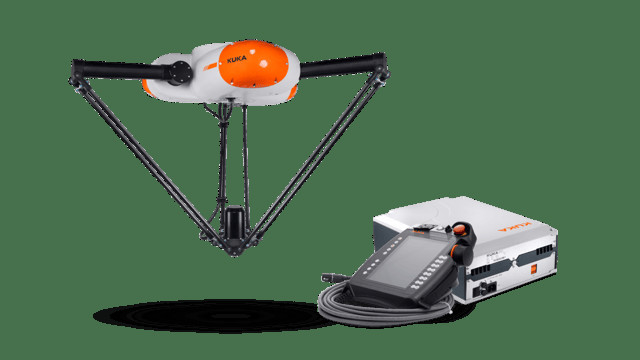 Heavy Duty Kuka Robot Arm Systems Untuk Robot KR DELTA Dalam Penanganan Pengemasan 7 Lengan Dof