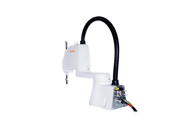 4 Dof Robotic Arm Kuka Robot Arm Untuk Penelitian Menangani Benda Kerja Kecil Kompak KR SCARA