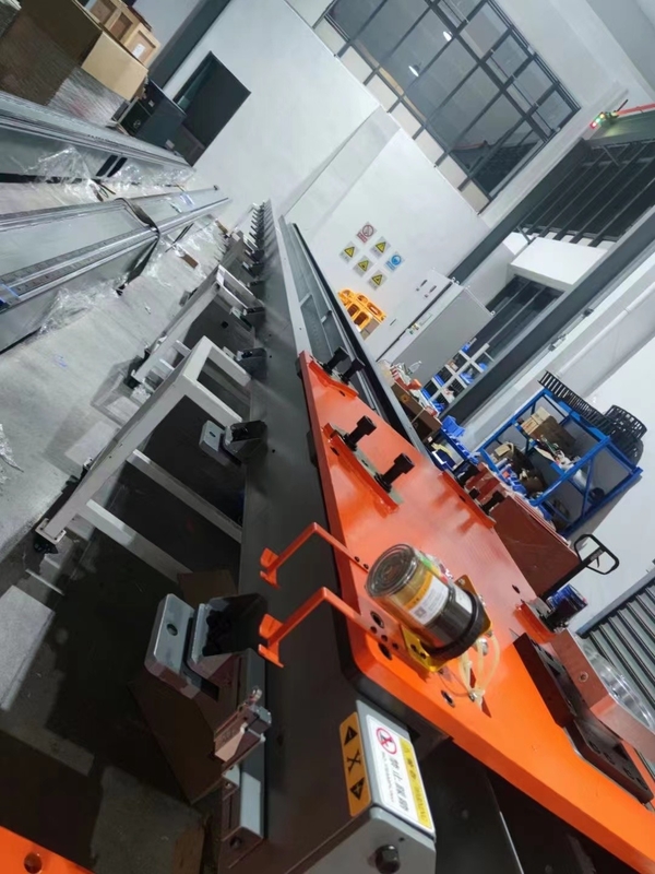 350kg/M Robot Tank Tracks Dijual Profesional Logistik Rel Pemandu Sederhana yang Andal