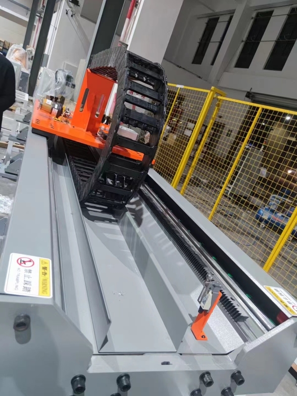 350kg/M Robot Tank Tracks Dijual Profesional Logistik Rel Pemandu Sederhana yang Andal