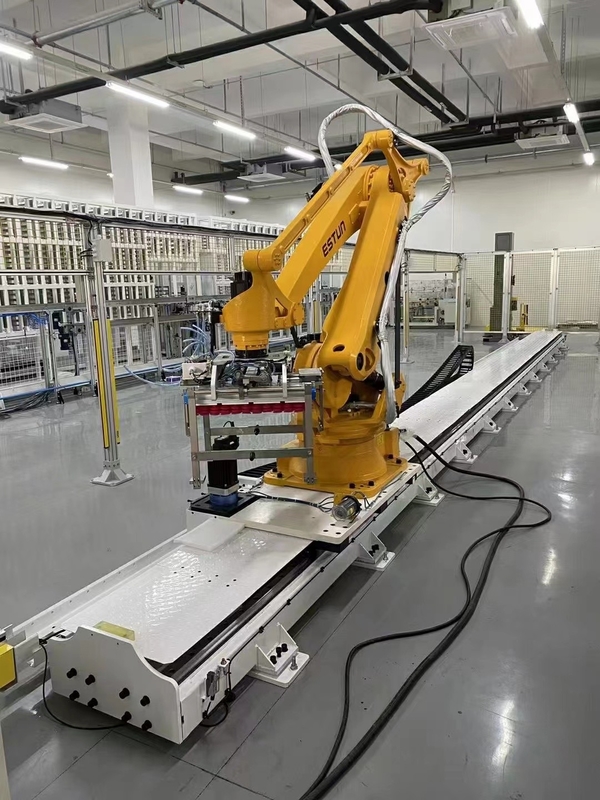 Yaskawa Robot Linear Rail Pemasok Beban 2500kg Rel Panduan Pelindung Tinggi Untuk Kondisi Polusi