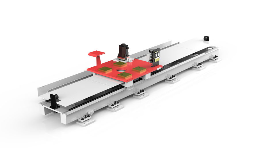 Pelumas Robot Linear Rail Heavy Duty Pedal Ground Rails Sangat Tidak Peka Terhadap Kotoran Lingkungan