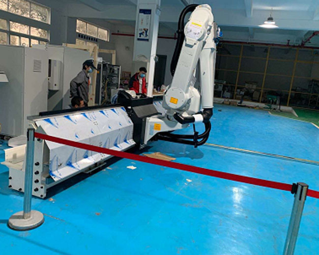 Unit Sistem Rel Linear Robot Siklus Tinggi Untuk Industri Penyemprotan Rel Panduan Bukti Ledakan Yang Sangat Baik