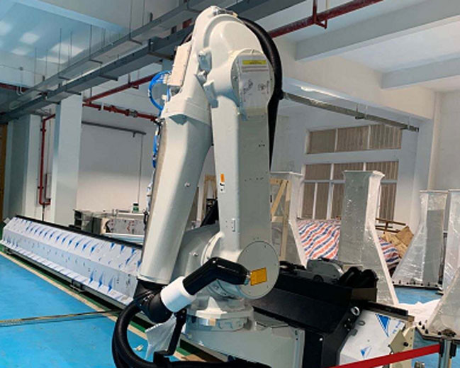 Unit Sistem Rel Linear Robot Siklus Tinggi Untuk Industri Penyemprotan Rel Panduan Bukti Ledakan Yang Sangat Baik