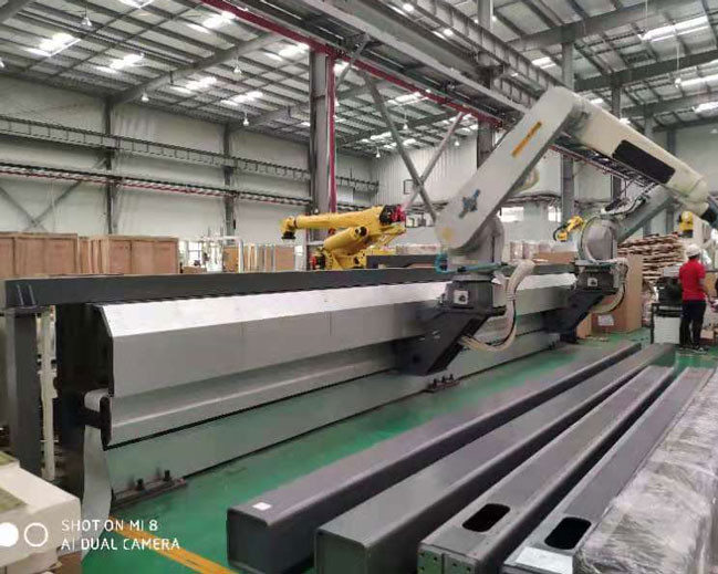 Unit Sistem Rel Linear Robot Siklus Tinggi Untuk Industri Penyemprotan Rel Panduan Bukti Ledakan Yang Sangat Baik