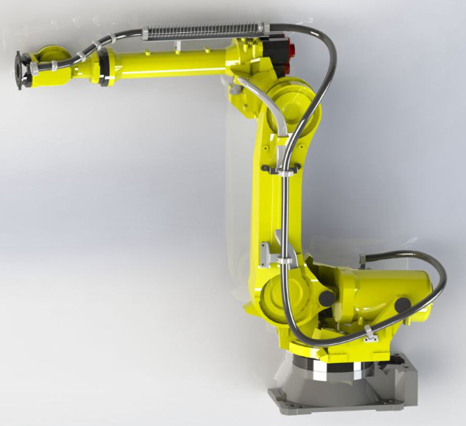 ABB 6640 Robot Dress Package Longer Welding Fixture Lifespan One To Six Axis Pipeline