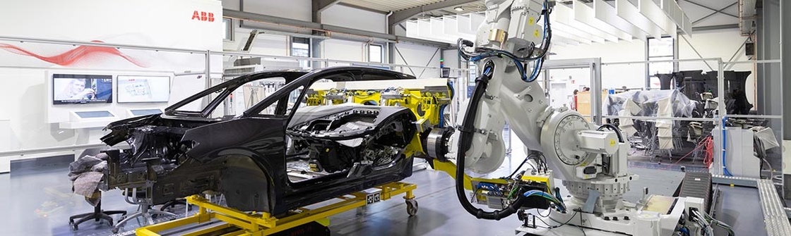 Six-Axis Abb Robot Arm Carving Shaping Robot IRB 8700 Adalah Pengelasan Pabrik Otomotif
