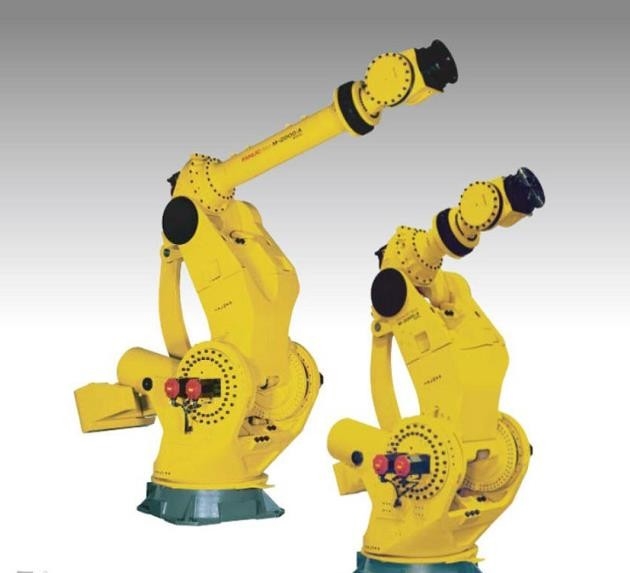 FanucR-1000iA / 130F Lengan Robot Berkecepatan Tinggi 6 Dof Memuat 630kg Penanganan Material Penumpukan