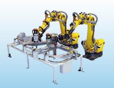 Fanuc Robotic Arm Pemrograman Panjang Untuk Instalasi Tinggi Stacking Spot Welding