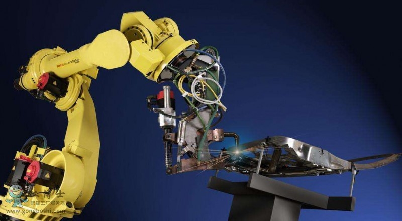 Fanuc Robotic Arm Pemrograman Panjang Untuk Instalasi Tinggi Stacking Spot Welding