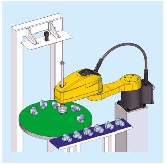 Solusi Lengan Robot Fanuc Harga Pelacakan Visual Rendah Untuk Benda Kerja Acak Yang Tidak Beraturan