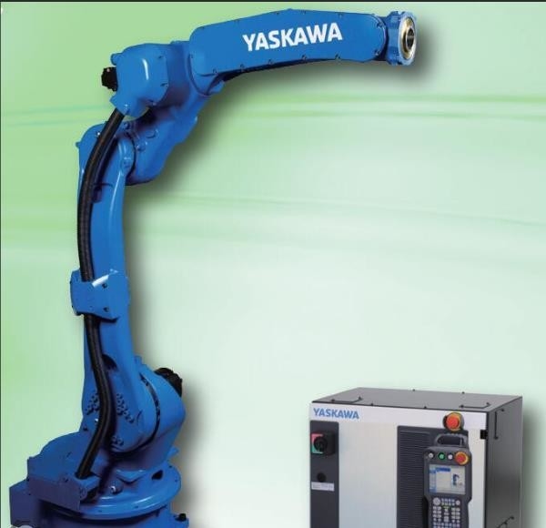 Robot Lengan Yaskawa Memuat Lokakarya Pemrosesan Laser Yaskawa MOTOMAN-AR1440 12kg