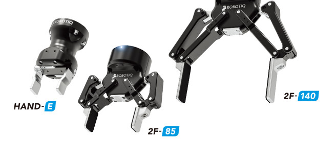 Robot Listrik Gripper Cakar Beban 5kg Kekuatan Penjepit 20-185N Lengan Robot Hand-E Dua Jari
