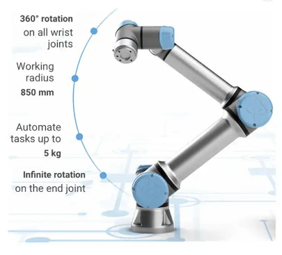Ur5 Gripper Universal Robotic Gripper Pneumatic Arm Gripper Untuk Mengencangkan Sorting Bottle Cobot