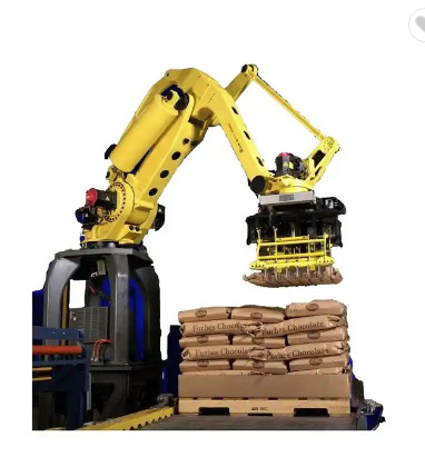 gripper pneumatik untuk lini produksi pengemasan robot penumpukan palet lengan robot