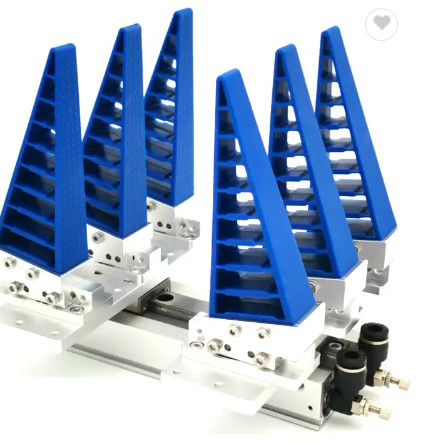 Dua 4 6 2 Jari Robot Gripper Untuk Bagian Kecil Fleksibel Adaptif 66 Sampai 100mm Panjang Stroke 12 Sampai 64mm