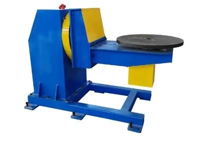 Industrial Abb Welding Positioner L-Type Robot Untuk Meja Benda Kerja Pengelasan Diameter 600mm