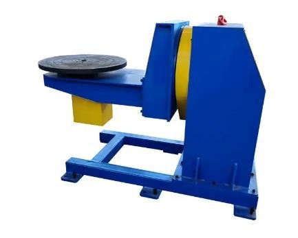 Industrial Abb Welding Positioner L-Type Robot Untuk Meja Benda Kerja Pengelasan Diameter 600mm