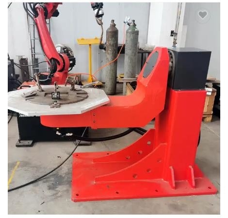 FANUC Dual Axis Robot Positioner L Tipe Arc Welding Robotic Positioner 300KG 450mm