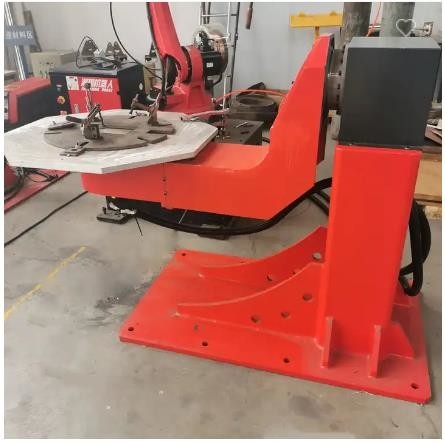 FANUC Dual Axis Robot Positioner L Tipe Arc Welding Robotic Positioner 300KG 450mm