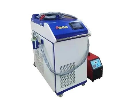 Mesin Las Laser Spot Stainless Steel Otomatis Robot Hand Master Cutting Cleaning 3 In 1 2000w