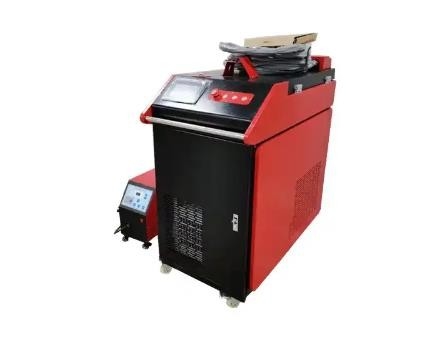 Mesin Las Laser Spot Stainless Steel Otomatis Robot Hand Master Cutting Cleaning 3 In 1 2000w