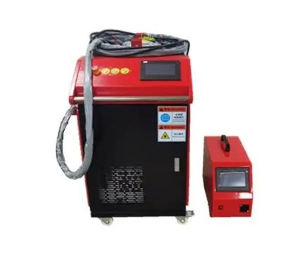 Mesin Las Laser Spot Stainless Steel Otomatis Robot Hand Master Cutting Cleaning 3 In 1 2000w