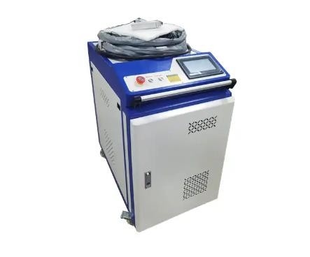 Mesin Las Laser Spot Stainless Steel Otomatis Robot Hand Master Cutting Cleaning 3 In 1 2000w