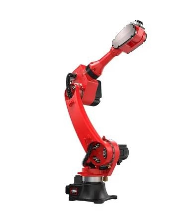 Robot Pengelasan Laser Sistem Robot Baja Tahan Karat Bentuk Aluminium Bekerja Dengan Kabinet Lengan Robot Elektrik