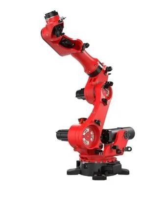 Robot Pengelasan Laser Sistem Robot Baja Tahan Karat Bentuk Aluminium Bekerja Dengan Kabinet Lengan Robot Elektrik