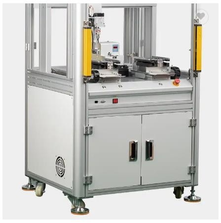 Mesin Obeng Pengumpan Otomatis Robotic Floor Type 4 Axis Screw Fastening