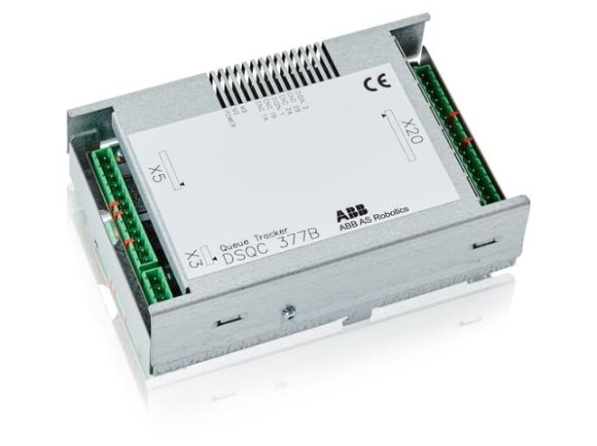 Abb Dsqc 377b Unit Pelacakan Konveyor 3HNE 01586-1 17 Servo Drive PLC Stok Baru 0,48kg
