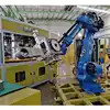 6 Aixs Yaskawa Robot Arm GP180-120 Dengan CNGBS Customized Security Fence Sebagai Robot Palletizing