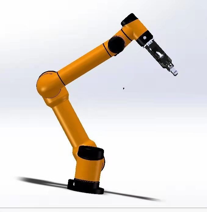 Gripper lengan robot serbaguna dengan kekuatan pegangan 45-160 N dan kapasitas 1 kg
