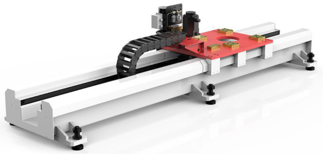 1-3 Unit Robot Panduan linier Stroke efektif yang dapat disesuaikan untuk perjalanan khusus dan ultra panjang