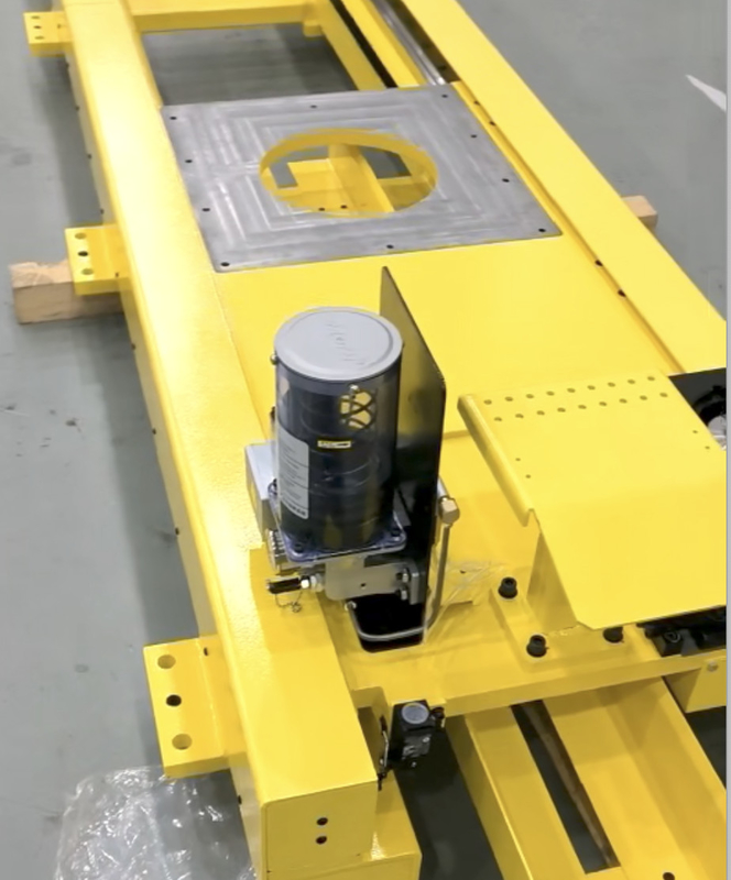 Kecepatan Jalan Kereta Api Robot Linear Efisien 1 - 3m/S Cocok untuk Pemasangan Hingga 3 Unit
