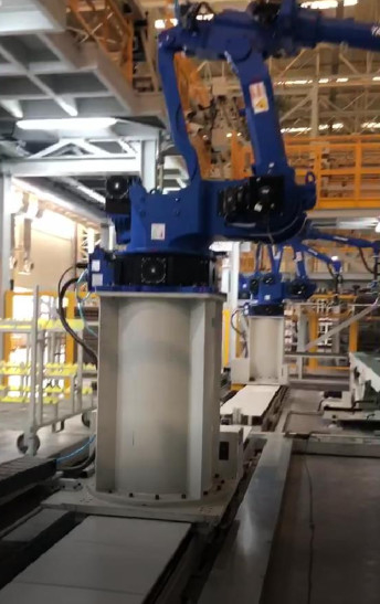 AC Servo Motor Drive Robot Linear Guide - Dipasang dalam 2 Unit untuk Aplikasi Industri
