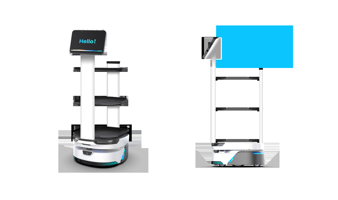 80kg Beban Berat Robot Collaborative Arm dengan area pemetaan maksimum 500m * 500m